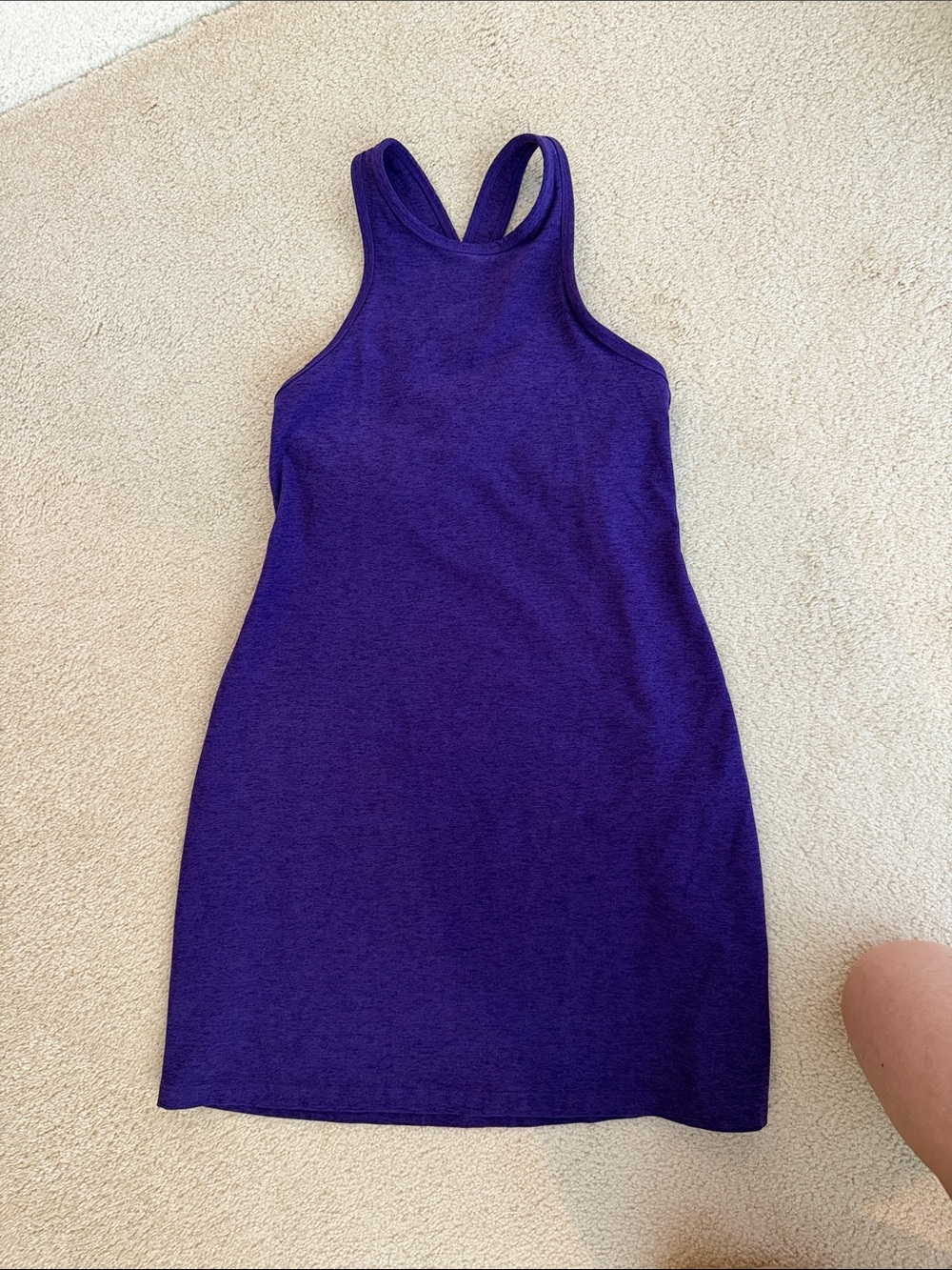 Beyond Yoga Purple Tank Dress